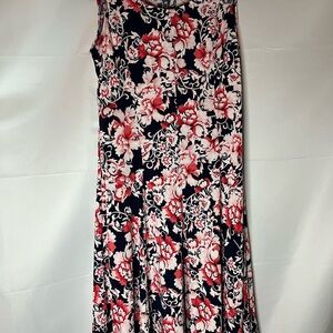 Sleeveless Perceptions New York Floral Mini Dress